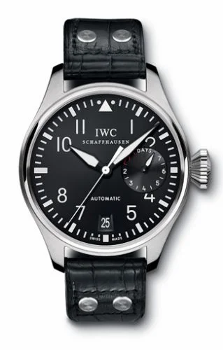 IWC Big Pilot Stainless Steel / Black IW5004-01 (5004-01, IW500401)